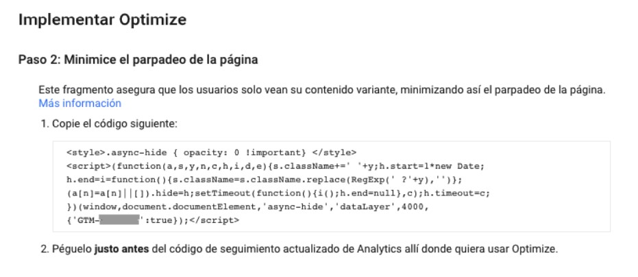 Como implementar Google Optimize parte 2