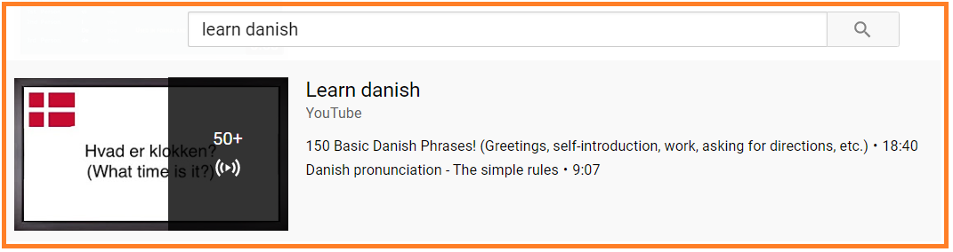 SEO YouTube lista de reproducción