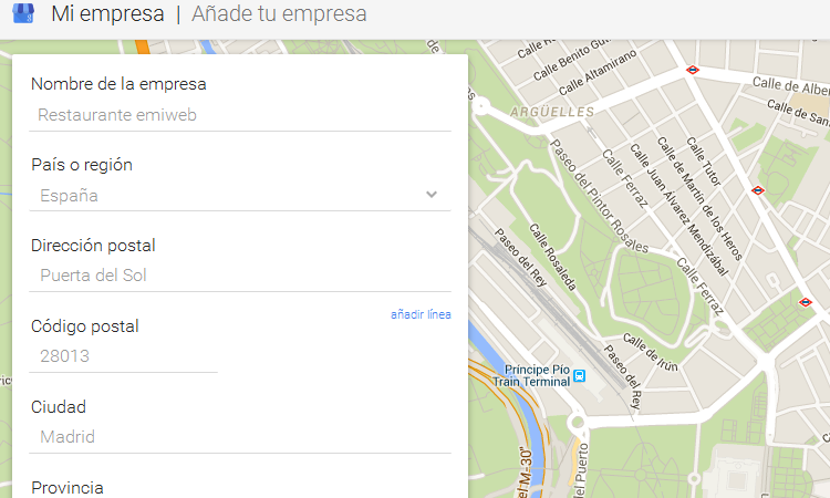 Crear ficha Google My Business