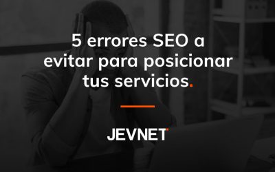 5 errores de posicionamiento SEO que se deben evitar